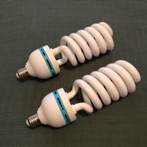 Two Used Studio Light Bulbs